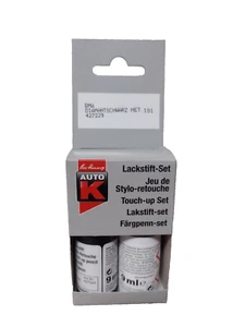 Lackstift BMW 181 Diamantschwarz met. Metallic + Klarlack Autolack Schwarz - Bild 1 von 1