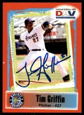 2011 Everett AquaSox DAV Tim Griffin Signed IP AUTO Everett AquaSox #NNO