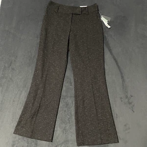 Apt 9 Dress Pants Womens Size 10 Maxwell Gray Straight Leg Trouser Career Office - Picture 1 of 8