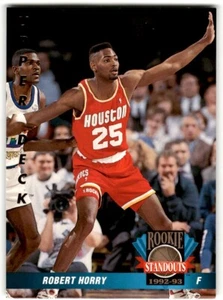 1992-93 Upper Deck Rookie Standouts Robert Horry #RS6 Houston Rockets - Picture 1 of 2