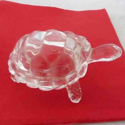 TORTUE EN VERRE 12 cm x 8 cm - Photo 1/3