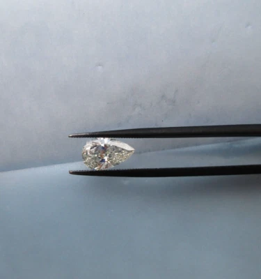 GIA Certified 1.21 Carat Pear Shape Natural Earth Mined Diamond H-SI2 - Image 1 of 4