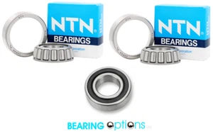 NTN Triumph 37-1041 / 37-1034 Rear Wheel Bearing Kit 350 500 650 T120 TR6 T100 - Picture 1 of 1