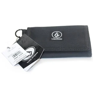 Volcom Box Stone Trifold Wallet Black - Picture 1 of 3
