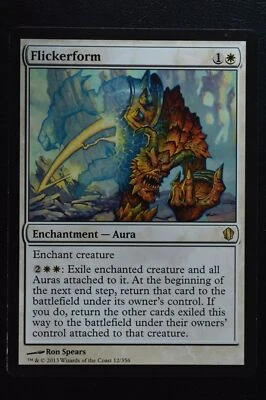 Magic The Gathering MTG FLICKERFORM Commander 2013 LP Lightly Played - Image 1 of 2