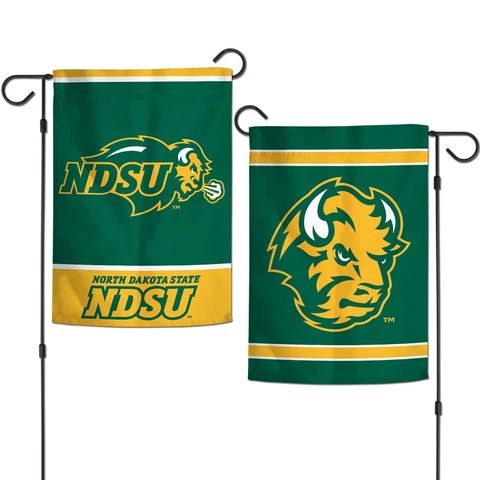 North Dakota State Bison NCAA Wincraft Double Sided 12x18 Garden Flag Cover