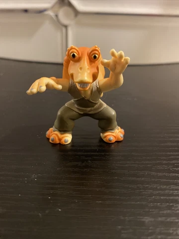 Hasbro Star Wars Galactic Heroes JAR JAR BINKS figure Gungan w/hands up Cover