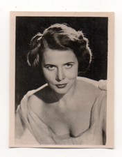 Cornell Borchers 1951 Greiling Film Star C Series Cigarette Card #63