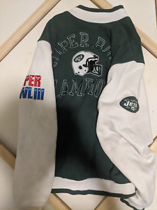 New york Jets Super Bowl 3 Joe Namath Jacket Adult medium