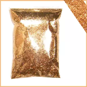 15oz Metallic Bronze .025" Metal Flake, Large Chunky Paint Additive, 444ml - Picture 1 of 5