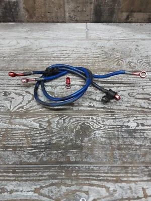 2001 01 99-02 Suzuki SV650 SV650S Pinza de freno de disco delantera línea manguera tubo Foto 1 de 4