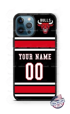 Funda Personalizada para Teléfono Camiseta de Baloncesto Bulls para iPhone Samsung Foto 1 de 4