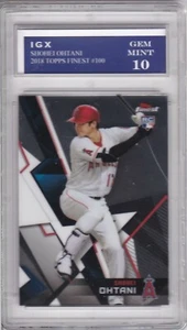SHOHEI OHTANI ROOKIE CARD 2018 Topps Finest GEM MINT 10 Baseball Angels $$ RC! - Picture 1 of 1