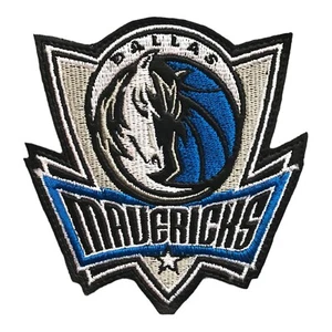 2003 DALLAS MAVERICKS NBA BASKETBALL 4" TEAM LOGO PATCH - Picture 1 of 4