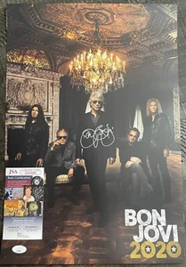 Jon Bon Jovi Signed 13”x19” Poster 2020 JSA COA Autograph - Picture 1 of 1