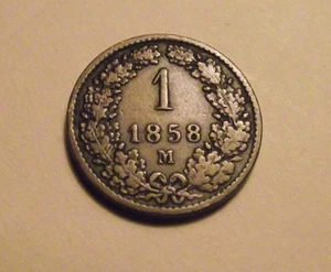 #811 Austria; 1 crucero 1858M - Imagen 1 de 2