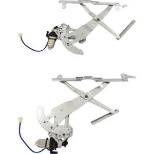 New Fits Set Of 2 SUBARU IMPREZA 2002-07 Front LH & RH Side Pwr Window Regulator - Picture 1 of 7