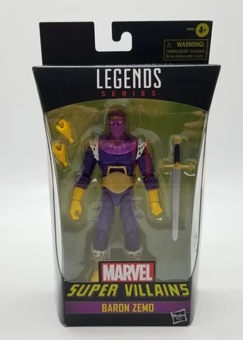 Marvel Legends BARON ZEMO Super Villains Hasbro Action Figure F3433 Walgreens Cover