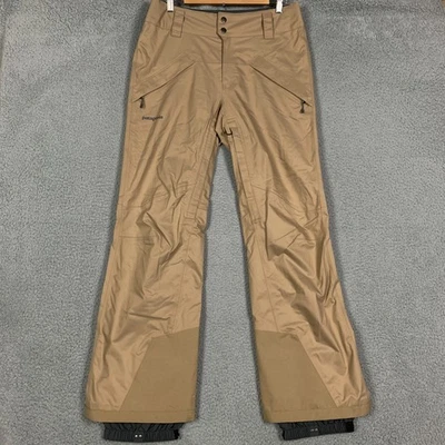 Pantalones Patagonia Snowshot Para Hombre Pequeños Beige H2No Impermeable Softshell Ventilado Esquí Foto 1 de 4