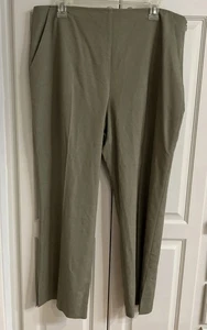 Nuevo Pantalón Trina Turk Anticipation Oliva Talla 16 - Imagen 1 de 9