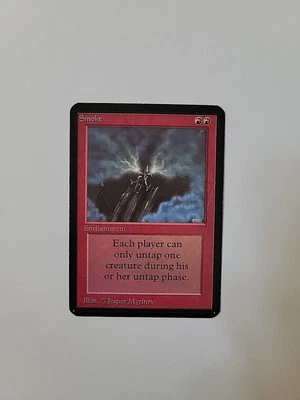 Magic The Gathering Alpha Set Smoke - See Photos - OC3039 - Image 1 of 4