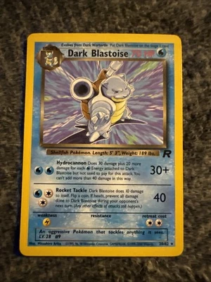 Dark Blastoise - 4/110 Legendary Collection Non-Holo Rare Pokemon Trading Card - Image 1 of 4
