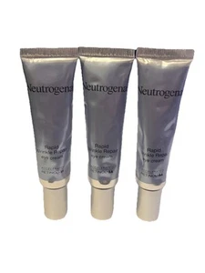 Neutrogena Rapid Wrinkle Repair Eye Cream, 0.5 fl oz (Pack of 3) NWOB - Picture 1 of 4