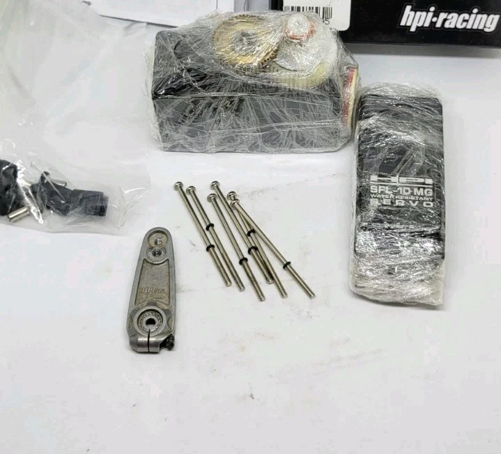 Hpi Racing SERVO SFL-10 BROKEN GEAR MG2 24KG 6V - HP80597 Baja 5B SS SC R Buggy  - Image 1 of 4