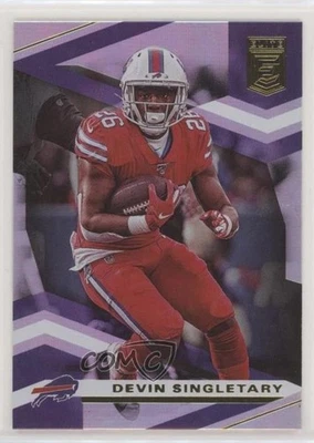 2020 Panini Donruss Elite Pink Devin Singletary #10 - Image 1 of 2
