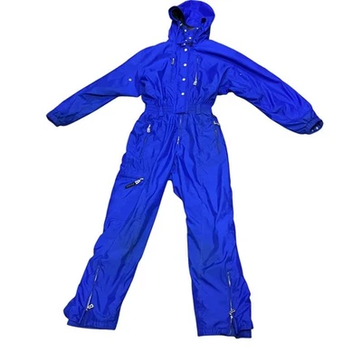Bogner Sport Women's Blue Ski Suit Size 10 - Image 1 of 4