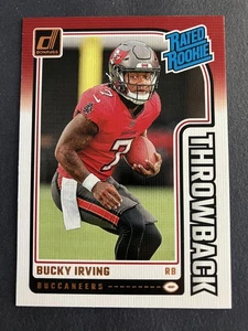Donruss #6 Bucky Irving 2024 clasificación de novatos retroceso - Imagen 1 de 2