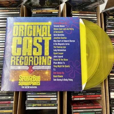 Spongebob Squarepants The Musical Original Cast Recording  lp/vinyl Used - Image 1 of 2