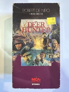 The Deer Hunter VHS 2 Tape Set Robert De Niro MCA Home Video 1989 - Imagen 1 de 6
