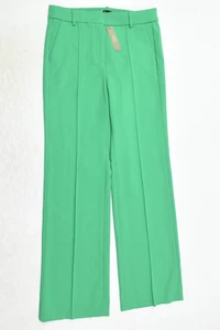 J.Crew Natalia Vierjahreszeiten Stretch Hose Damen 6 grün hoher Bund ausgestelltes Bein - Bild 1 von 14