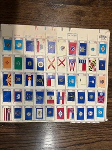 USA 13 Cent BiCentennial Era 1776-1976 State Flags Sheet Of 50 MNH - Picture 1 of 5