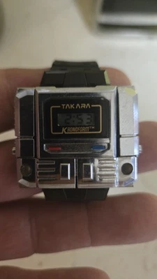 True Takara Kronoform  watch G1 Vintage 1983 Extremely Rare silver model - Image 1 of 4