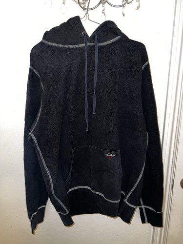 Felpa con cappuccio Noah Noah Reverse Fleece taglia: US Large Supreme