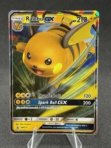 Raichu GX - S&M Hidden Fates - Sm213 Black Star Promo - Ultra Rare - Pokémon TCG - Picture 1 of 2