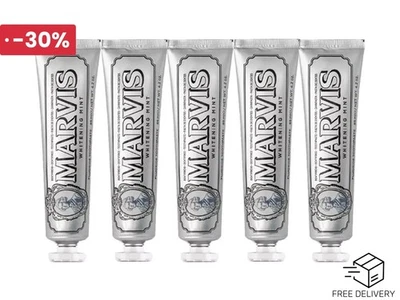 1-5 Pack Marvis Whitening Toothpaste Mint Xylitol for Teeth Strenthing Whitening - Image 1 of 4