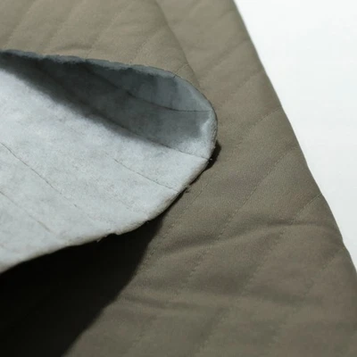 Winter Stepp-Stoff kleine Streifen weicher Deckenstoff Polsterstoff Meterware - Bild 1 von 4