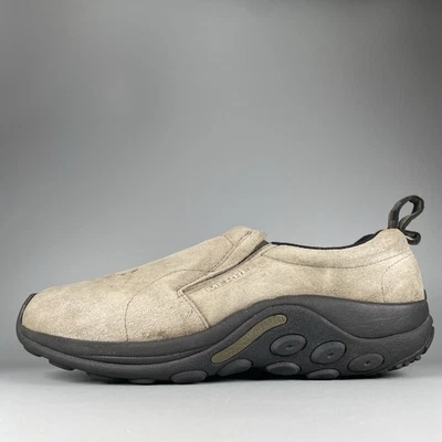 Merrell Jungle Mocasines Informales Sin Cordones Para Hombre 14 Polvorientos Oliva Gamuza Usados en Excelente Condición Foto 1 de 4