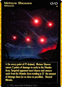Meteor Shower - Base Set - Tempest of the Gods CCG - Imagen 1 de 6