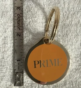 Vintage Prime Computer Schlüsselanhänger - Orange Pr1me Schrift - Bild 1 von 6
