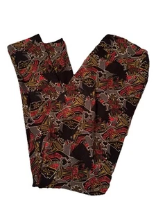 LuLaRoe Disney Alice in Wonderland Villains Queen Of Hearts One Size OS Leggings - Picture 1 of 6