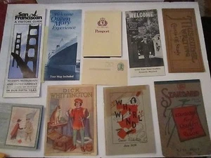 LARGE LOT OF HISTORICAL & COLLECTIBLE BOOKLETS & MORE  - LOT 6 - TUB CL - Picture 1 of 10