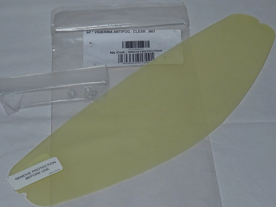 NOLAN N61 Clear Pinlock Headphones 000121621017025 - Image 1 of 1