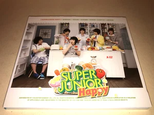 Super Junior CD Happy Shindong Kangin Eunhyuk Leeteuk Sunmin Yesung kpop 슈퍼주니어 - Picture 1 of 5
