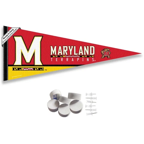 Maryland Terrapins Wall Banner Pennant Flag Cover
