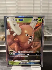 Pokemon Pinsir GX Hidden Fates 6/68 Ultra Rare GX Unlimited M/NM - Picture 1 of 2