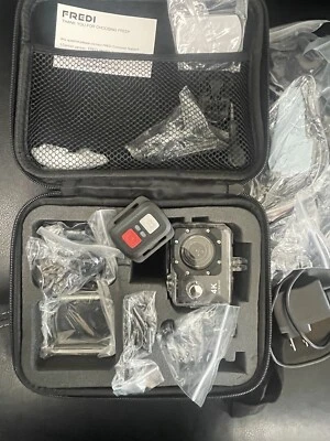 Fredi 4K Action Camera/ Sport Camera Wifi 1080P HD Waterproof Camcorder Remote - Image 1 of 4